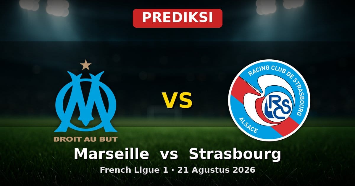 Prediksi Marseille vs Strasbourg Ligue 1 21 Agustus 2026: Duel Seru di Stade Vélodrome