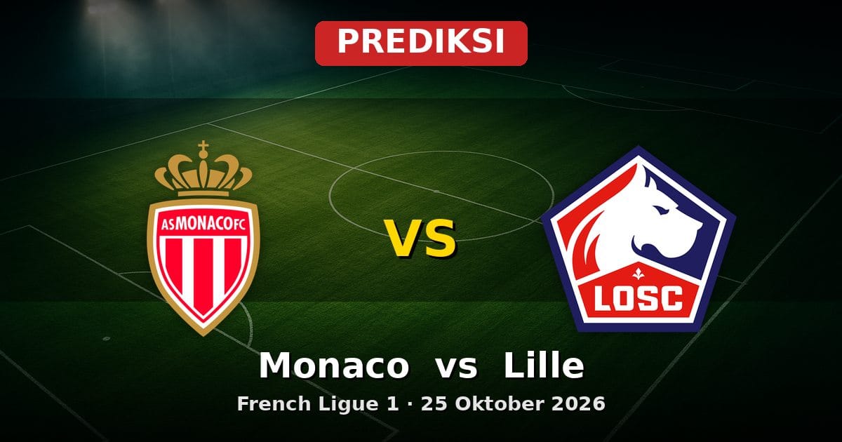 Prediksi Monaco vs Lille Ligue 1 25 Oktober 2026: Duel Sengit di Stade Louis II