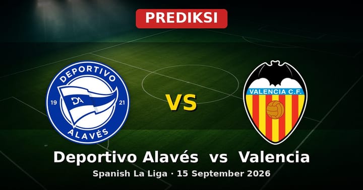 Prediksi Deportivo Alavés vs Valencia La Liga 15 September 2026