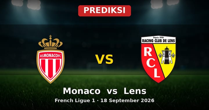 Prediksi Monaco vs Lens: Adu Strategi di Ligue 1 18 September 2026