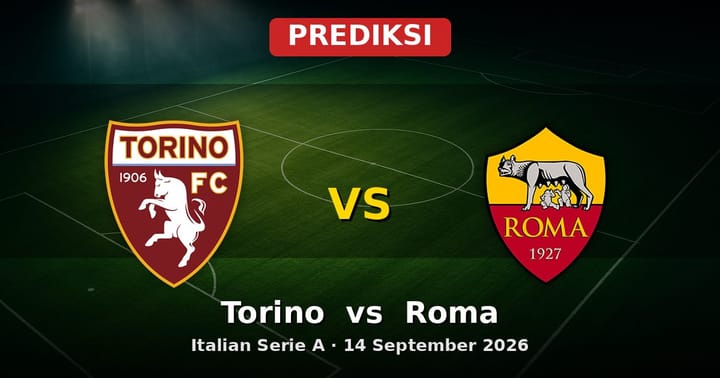 Prediksi Torino vs Roma Serie A 14 September 2026: Duel Sengit di Stadio Olimpico Grande Torino