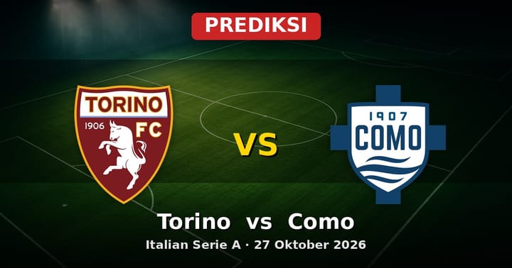 Prediksi Torino vs Como Serie A 27 Oktober 2026: Duel Krusial Pekan Ini